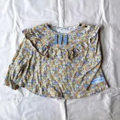 Rag Mart フラワープリント 長袖トップス90cm