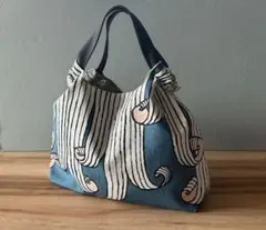 新品未使用　ミナペルホネン swing 巾着バッグ　ハンドメイド　完売品 mina perhonen - 【美品】 mina perhonen / ミナペルホネン | 2022AW