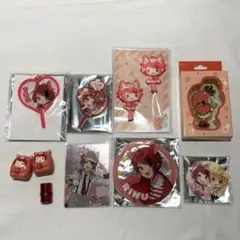 すとぷり　莉犬　前髪クリップ　銀テ　コースター　スマホリング