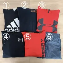 adidas アンダーアーマー PUMA スポーツブランド まとめ売り