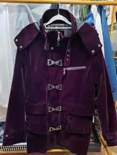 EUROYAL　ダッフルコート　ベロア生地