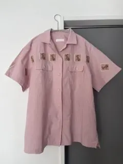 PINK HOUSE キューピー総柄 半袖シャツ ヴィンテージ - メルカリ