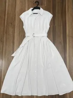 【美品】ロペピクニック フレンチスリーブシャツワンピース