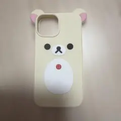 コリラックマ iPhoneケース シリコン iPhone14