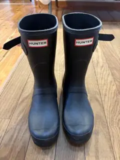 HUNTER ブラック 長靴 UK 5 / EU 38