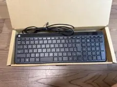 HP 有線キーボード SK-2028 本体 ブラック