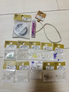 貴和製作所　アクセサリー　パーツ　チャーム　ビーズ　パール　まとめ売り