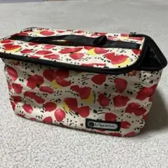 レスポートサック LeSportsac バニティポーチ 花柄 赤 非売品 ムック