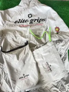 ■elite grips エリートグリップ　レインウェア 収納袋付 上下セットのサムネイル