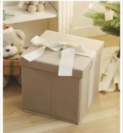 3COINS Natural Christmas 収納ボックス Mサイズ