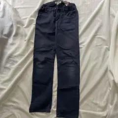 H&M ネイビー ロングパンツ 152サイズ