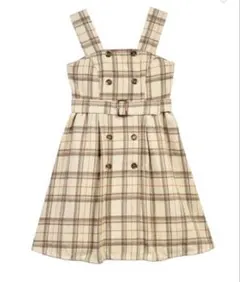 An MILLE アンミール チェック ワンピース