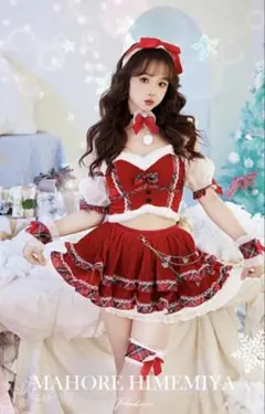 Malymoon サンタコスプレ衣装 赤　当日発送可
