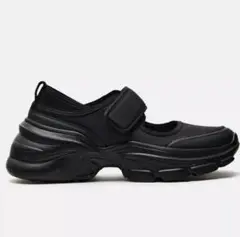 【最終値下げ❗️】ZARA バレエフラット スニーカー 36サイズ メリージェーン 最終値下げ❗️】ZARA バレエフラット スニーカー 36サイズ