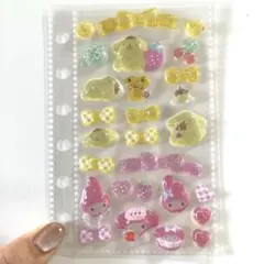 正規品 ボンボンドロップシール　おすそ分け ポムポムプリン マイメロ