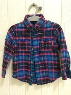 ミキハウス　DOUBLE.B リバーシブルシャツ　90