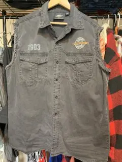 Harley-Davidson フリンジ ベスト 1903 古着