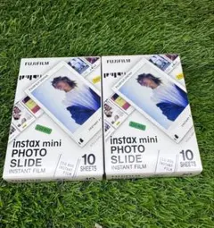 FUJIFILM instax mini PHOTO SLIDE 10枚x2箱