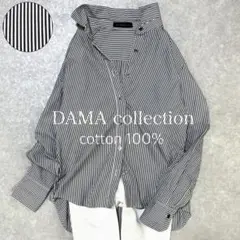 未使用》ダーマコレクション オーバーサイズ スキッパーシャツ 