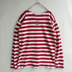 honey house ハニーハウス　レディース　ボーダー　カットソー　赤白　M