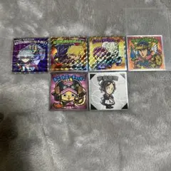 アニメキャラクター ホログラムシール 含む6枚セット