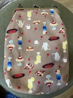 綾小路　がま口お散歩ポシェット