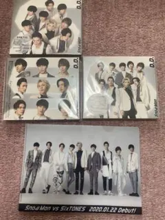 Snow Man d.d 三形態 CD 初回スリーブ仕様 クリアファイル付き