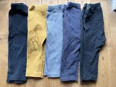 ユニクロ　西松屋　80 長ズボン　レギンス　5本セットのサムネイル