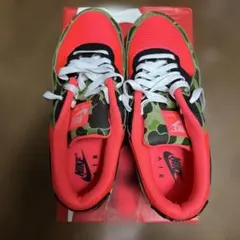 Nike Air Max ピンクオレンジ&カモ柄 26.5cm