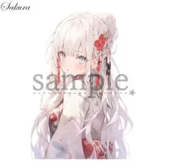 【SA-353】Sakura＊オリジナル♡人物ステッカー