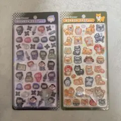 【正規品】ボンボンドロップシール　和柄　忍者　犬