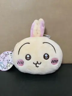 【新品未使用タグ付き】ちいかわ ぬいぐるみパスケースポーチ② うさぎ