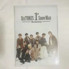 SixTONES SnowMan ダブルクリアファイル