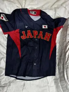 Mizuno JAPAN ユニフォーム ネイビー/レッド