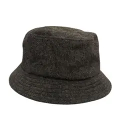 KIJIMA TAKAYUKI バケットハット アンゴラ ウール グレー