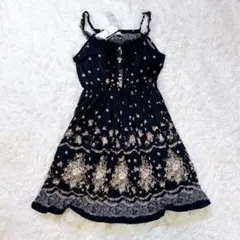 新品タグ付◆axes femme キャミワンピース ロリータ 薔薇 レース