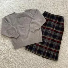 Te chichi セータースカート2点セット