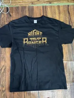 ナイトレンジャー ファレウェルジャパンツアー Tシャツ新品未開封　Lサイズ ナイトレンジャー ファレウェルジャパンツアー Tシャツ新品未開封 黒 S