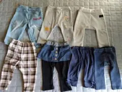 ベビー服 ボトムスセット 7点 80サイズ