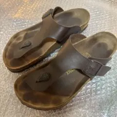 まこ様専用 BIRKENSTOCK サンダル ブラウン 40 - メルカリ