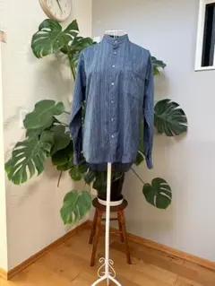 ＰＩＥＲＲＥ　ＢＡＸＥＬ 　Mサイズ　青シャツ