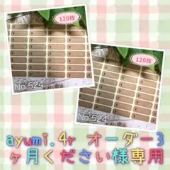 ayumi.4r オーダー3ヶ月ください様 リクエスト 2点 まとめ商品