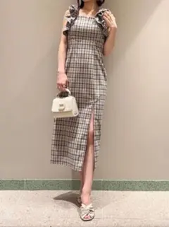 snidel タイトIラインワンピース check