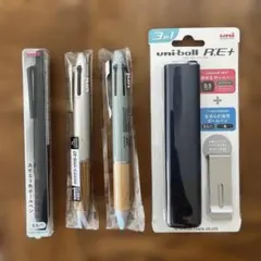 【三菱鉛筆】uni 人気の多機能ボールペンや消せるボールペンなど4本セット④