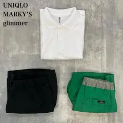 子ども服3点セット【120】ポロシャツ ショートパンツ トップス ボトムス