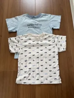 プティマイン♡petit main 半袖Tシャツ 2枚セット 110cmのサムネイル