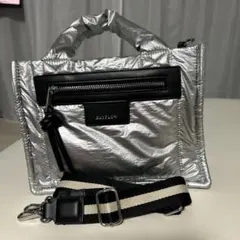 BAYFLOW 2WAY トートバッグ シルバーのサムネイル