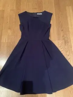 FOXEY NEW YORK ノースリーブワンピース ネイビーのサムネイル