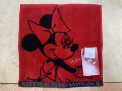 ランバンオンブルー　ミニーちゃん　タオルハンカチ