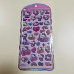 ハローキティ　コットンパフィーシール